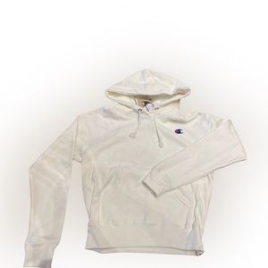 White Champion Reverse Weave Hoodie (NEW WITH TAGS)